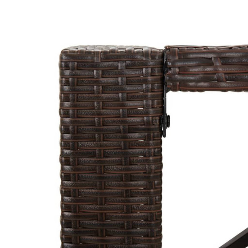 Doristine Bar Set with Stools, Brown