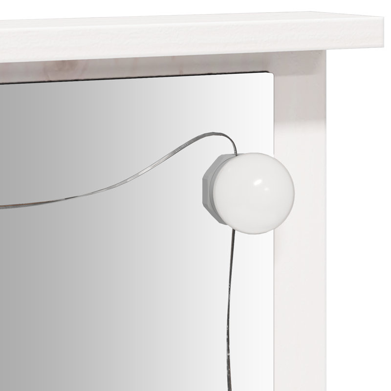 Kyera Dressing Table, White