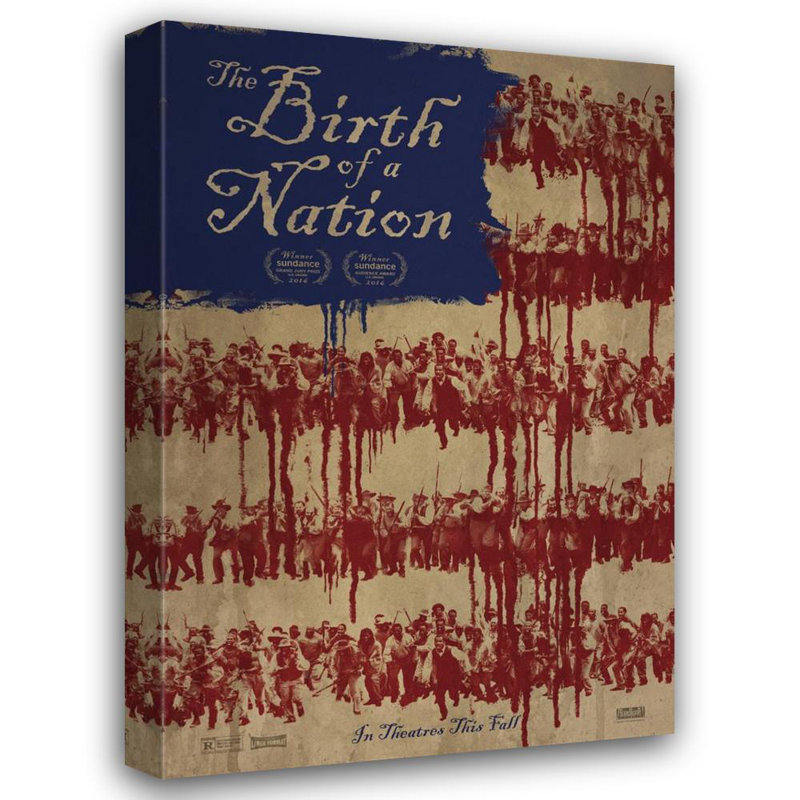 La naissance d'une nation, H 24 po x l 16 po