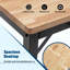 Établi robuste et réglable pour le garage, table d'atelier en bois d'hévéa avec patins en caoutchouc, poste de travail en bois franc, capacité de poids de plus de 2000 lb