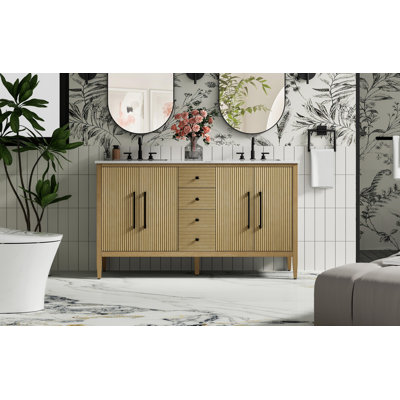 60 inch Double Bathroom Vanity