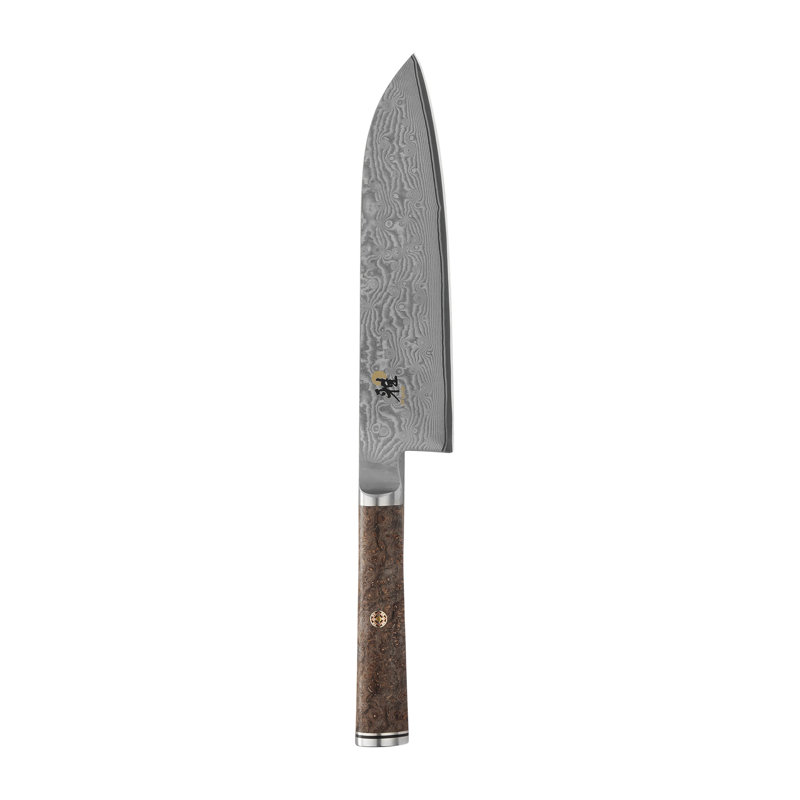 Miyabi Black 5000MCD67 Santoku Knife, 5.5" 