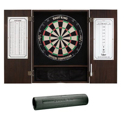 Armoire avec jeu de fléchettes et fléchettes Metropolitan Bristle