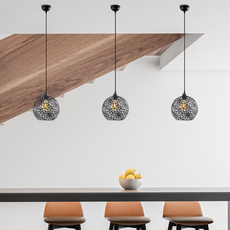 Luminaire suspendu sphère 1 lumière