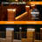 Matte Black Solar Powered Integrated LED Fence Post Cap Light Pack