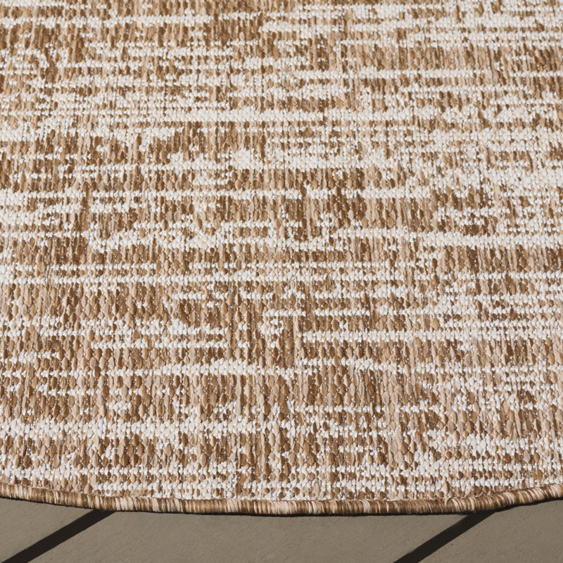 Chanlee Performance Performance Abstract Rug, Round 6'7"