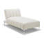 Camille Chaise Longue Daybed in Velvety Fabric-1622781925