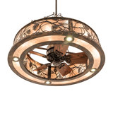 Whispering Pines Downrod Ceiling Fan