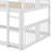 Roomy Full Over Full Bunk Bed With Robust Ladder-1814989149