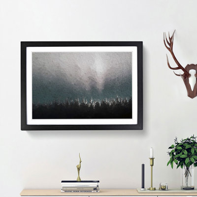 Sunlight over the Forest - Picture Frame Painting Print