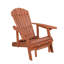 Chaise Adirondack avec repose-pieds