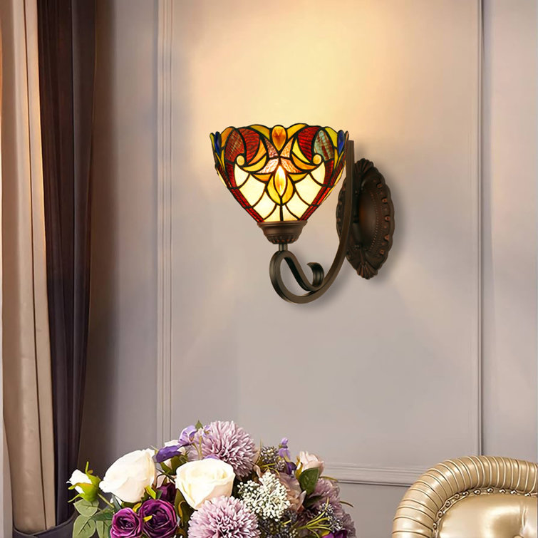 Chloe Lighting Victorian Steel Armed Sconce | Wayfair