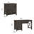 Ozro 54" W Computer Desk and 3-Drawer Lateral File Cabinet -1789215149