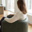 Fauteuil demi-tonneau pivotant en polyester 33 po Cordoba-105340554