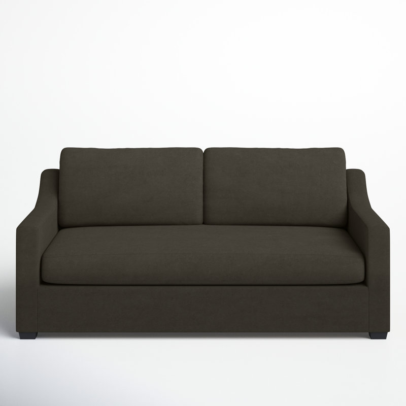 Cranbrook Upholstered 88'' Sofa, Bella Ash Performance Velvet