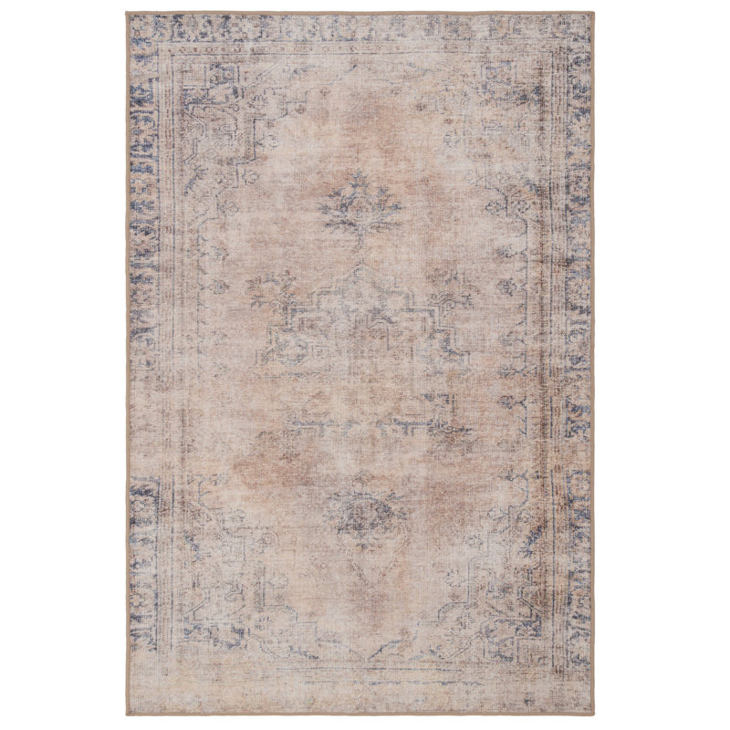 Kwok Oriental Cotton Flatweave Area Rug, 200cm x 290cm