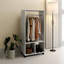Shonia 60cm Rolling Clothing Rack