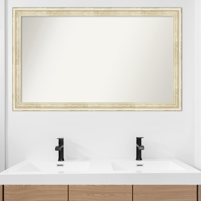 Miroir mural pour salle de bain Country, Rectangle, H 28,5 po x l 46,5 po