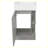 Modern Bathroom Vanity Cabinet with Two-tier Shelf-104981890