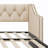 Twin Size Upholstered Daybed With Pop Up Trundle-99051674