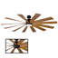 Ventilateur de plafond à 12 pales avec contrôle mural et trousse d'éclairage à DEL Windflower de Windflower-32650338-32650336