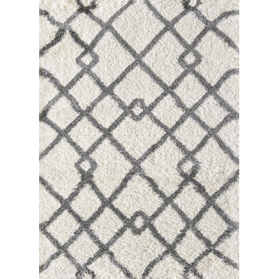 Tapis ivoire/gris clair Carrasquillo