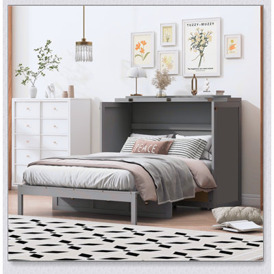 Murphy Bed With Large Drawers