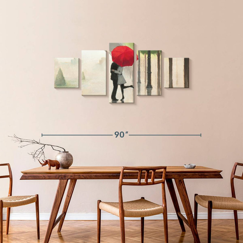 Paris Romance I, 34" H x 74" W
