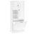 MDF Bathroom Tall Storage Cabinet, Linen Cabinet-118739438
