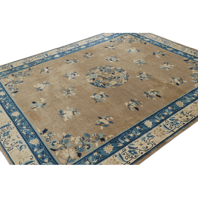 One-of-a-Kind 7'11X9'8 Hand Knotted Area Rug