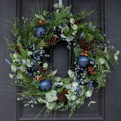 Couronne de Noël myrtille et Sleighbell