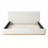 Velvet Upholstered Bed With Solid Wood Frame-1006216453