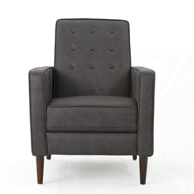 Mid-Century Modern Recliner Pushback chair