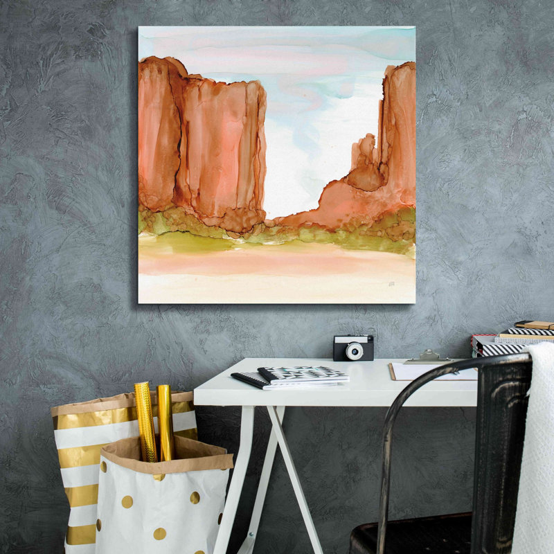Union rustique «Desertscape VI» par Chris Paschke, H 26 po x l 26 po x P 1,5 po