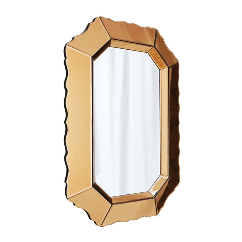Ted Glass Flat Wall Mirror