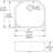 24" x 21" Undermount Kitchen Sink