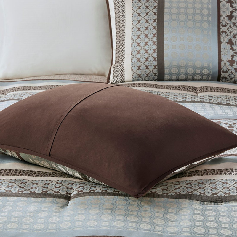 Ensembles de literie de luxe 7 pièces, polyester confortable, élégance traditionnelle pour la maison
