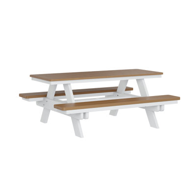 Table de pique-nique rectangulaire Berlin Gardens Ada