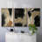 " Baked Paintstrokes IV " 3 - Pieces-91887007-91887012
