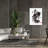 'Half Cat' by Pechane, Canvas Wall Art-149503744