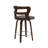 Deshunda Swivel Upholstered Counter Stool with Solid + Manufactured Wood Frame (Set of 2)-927549679