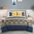 7-Piece Modern Pleated Stripe Embroidered Comforter Set with Sheets-1800070538-1803799228