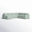 Canapé modulaire large de 150 po Damari-114088584-115661837