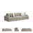 Tessler Upholstered 127'' Sofa