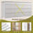 55" Wide Storage Dresser With 12 Fabric Drawers, Sturdy Metal Frame Tv Stand For Bedroom & Living Room-681399541