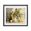 «Lemon Still Life with Teapot», reproduction encadrée sous verre, design par LSR Design Studio-130826189-130826193