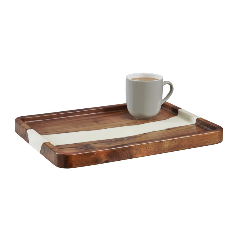 Abi-Rose Solid Wood Tray