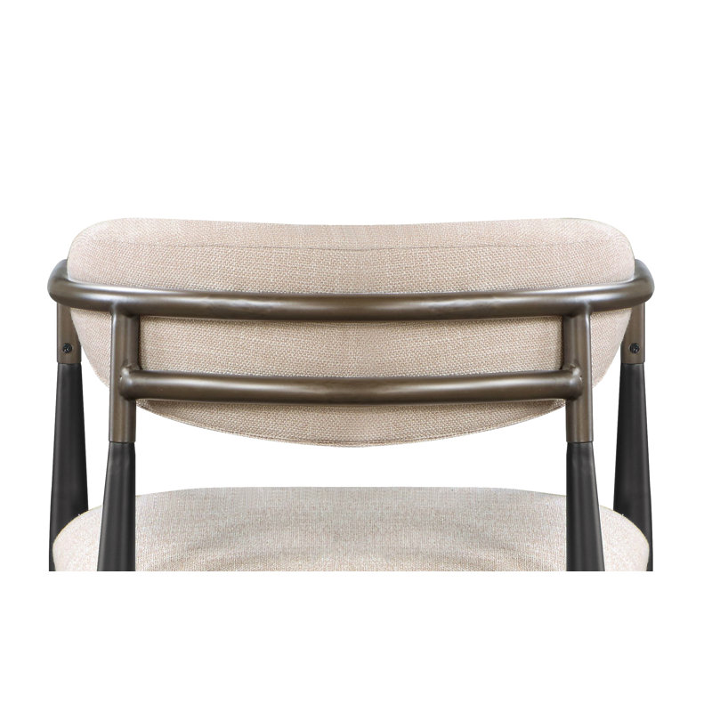 Ensemble de 2 chaises d'appoint Jaramillo, Beige
