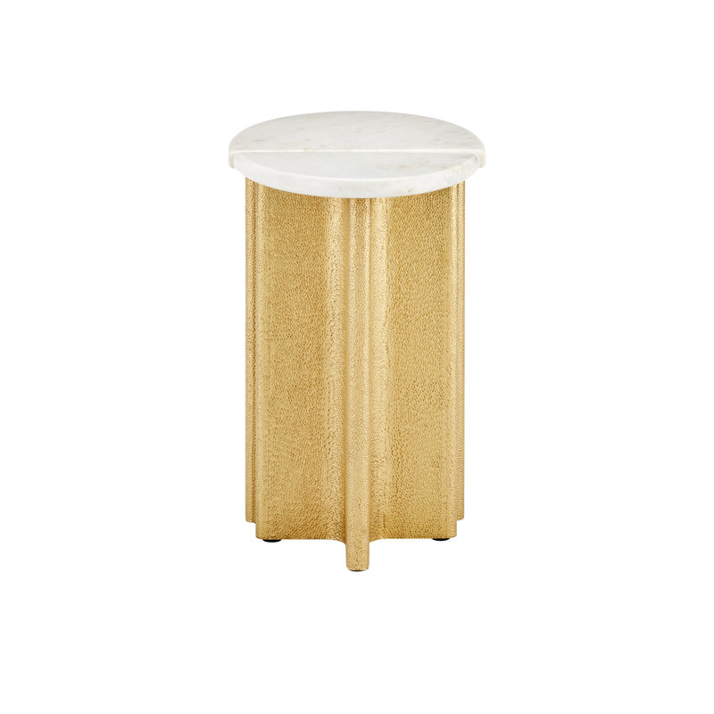 Doublet Marble End Table