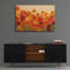 «Summer Poppies» par Silvia Vassileva, art mural en verre acrylique-1870701218